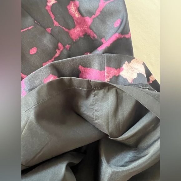 Ann Taylor Womens 4P Mini Purple Cheetah Print Sleveless Silk Nylon Lined Dress - Picture 8 of 9